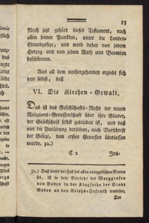 35-44, VI. Die Kirchen-Gewalt.