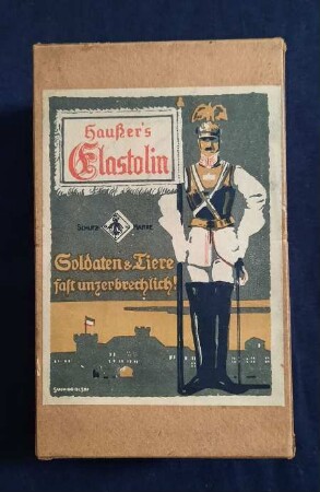Verpackung / Haußer`s Elastolin / Soldaten und Tiere