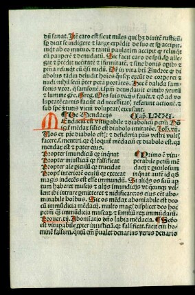 De Mendaciis Caput .LXXI. - De Odio. Caput .LXXX.