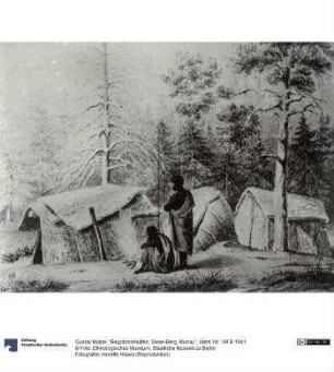 "Begräbnishütten. Swan-Berg. Murray."