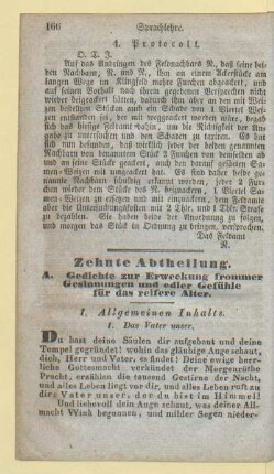 Zehnte Abtheilung