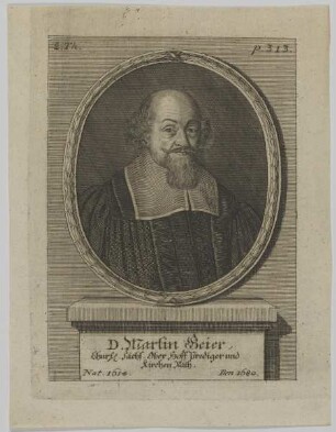 Bildnis des Martin Geier