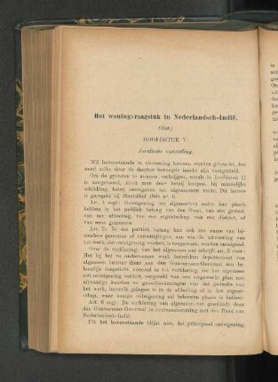 Het woningvraagstuk in Nederlandsch-Indië, door P. Westra (Slot).
