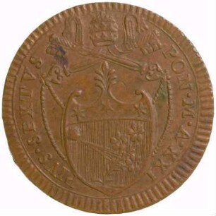 Münze, 2 Baiocchi, 1795