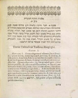 Mišnāyôt Masseḵet Bikkûrîm û-fêrûš RaM'BaM h.e. Textus Talmudicus Tractatus De Primitiis, Nec non Commentarius eius a Rambamo confectus Cum utriusque Versione Latina Et Annotationibus, [4]