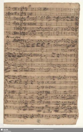 Alfonso. Excerpts - Mus.2477-F-512 : A, orch, bc