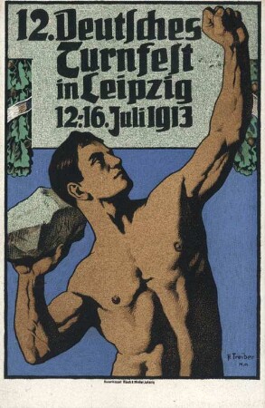 12. Deutsches Turnfest in Leipzig 12 - 16 Juli 1913
