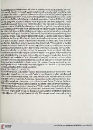 Das zehende Capitel