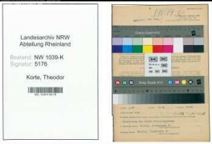 Entnazifizierung Theodor Korte , geb. 09.07.1903 (Werkmeister)