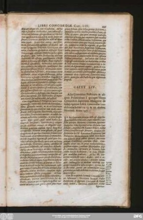 Caput LIV. Acta Conventus Pastorum & aliquot Politicorum è quinque liberis Civitatibus superioris Hungariae de Subscriptione Libri Concordiae Leutschoviae habiti 24. 25. & 26. diebus, Novemb. Anno 1597.