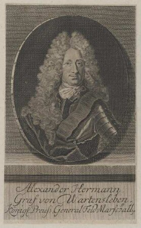 Bildnis des Alexander Hermann von Wartensleben