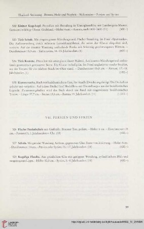 VII. Persien und Syrien (Nr. 526-528)