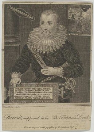 Bildnis des Francis Drake