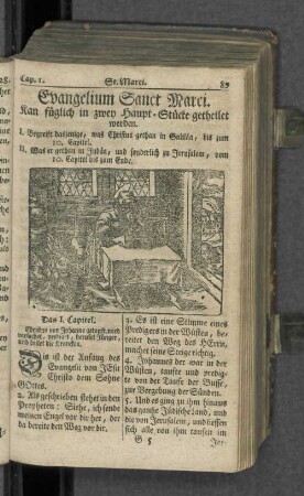 Evangelium Sanct Marci.