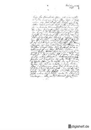 7: Brief von Sophie Becker an Johann Wilhelm Ludwig Gleim