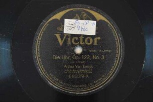 Die Uhr : Op. 123, No. 3 / (C. Loewe)
