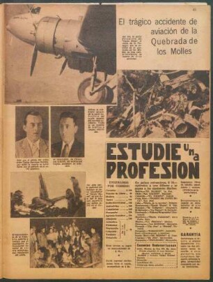 El trágico accidente de aviación de la Quebrada de los Molles [Fotografías]