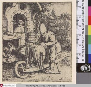 [Der Scherenschleifer; The knifegrinder; L'émouleur]