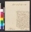 Brief von Werner, Friedrich Ludwig Zacharias an Goethe, Johann Wolfgang von