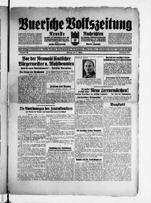Buersche Volkszeitung. 1922-1933