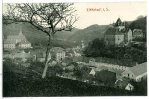 Liebstadt. Blick auf Liebstadt