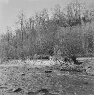 Schanze Kittlitz : Fluss Dobrau bei Kittlitz