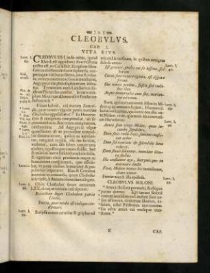 73-74, Cleobulus