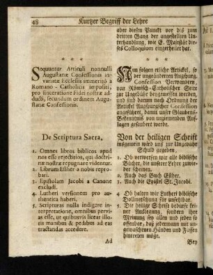 48, Von der heiligen Schrift