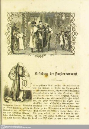 I. Erfindung der Buchdruckerkunst