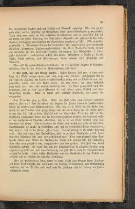 [Praktische Ecke] : 2. Ein Fall, der mir Sorge machte