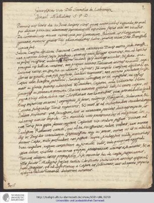 Ismaël Boulliau (Paris) an Stanisław Lubieniecki (Hamburg), 4. Juli 1664