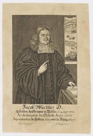 Bildnis des Jacob Wächtler