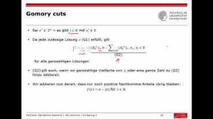 Vorlesung 05: Mixed-Integer Programme