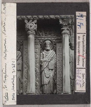 Arles, St. Trophime: Westportal, Nordseite, Apostel Jacobus