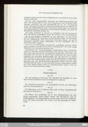 3. Teil Regierungsform