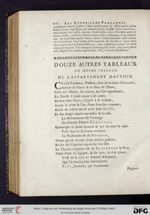 Douze autres tableaux