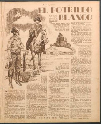 El potrillo blanco