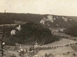 Durchbruchstal der Donau durch den Schwäbischen Jura oberhalb Beuron