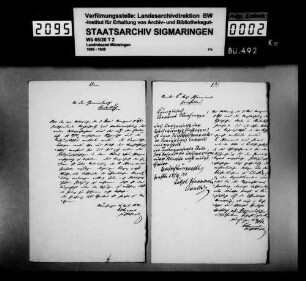Ruggerichte; Gemeindevisitationen in Sonderbuch