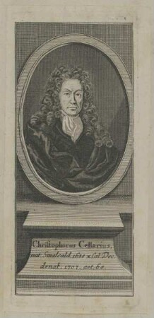 Bildnis des Christophorus Cellarius