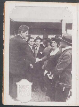 El pugilista argentino Luis Angel Firpo