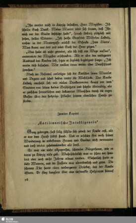 Zweites Kapitel: „Catilinarische Intelligentia“
