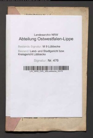 Erblasser: Grönemeier, Carl Heinrich Wilhelm; Erblasser: Grönemeier, Anna Catharina Maria Charlotte, geb. Budde: