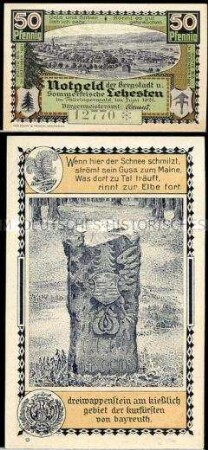 Lehesten, Notgeldserie, 50 Pfennig