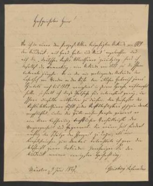 Brief an Jacob Grimm : 09.07.1847