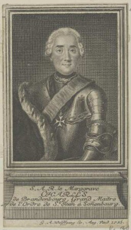 Bildnis des Charles de Brandenbourg