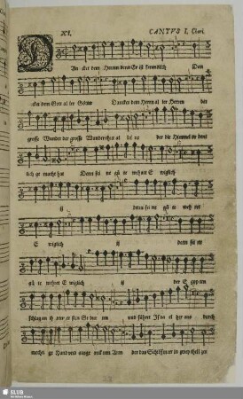 XI. Danket dem Herren; SWV 32