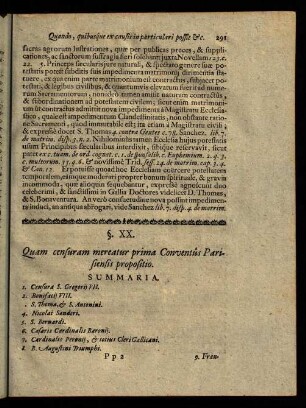 291-302, § XX. Quam censuram mereatur prima Conventus Parisiensis propositio