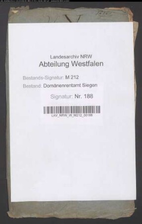 Verkauf des Johannes-Weihers unterhalb von Siegen