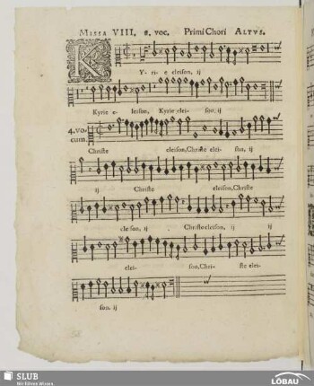 Missa VIII. 8 voc